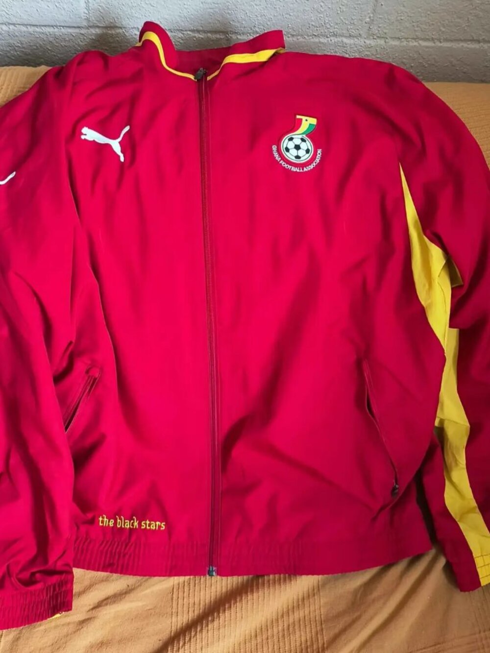 Puma Ghana soccer jacket L